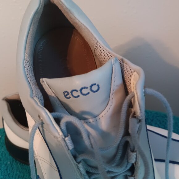 ECCO Biom Hybrid 2 Golf Shoes Leather Size 41 / 10-10.5 Anti-Bacterial - Picture 7 of 11